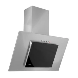 Απορροφητήρας Akpo WK-4 Nero Eco 60 Wall-mounted Gray, Black glass