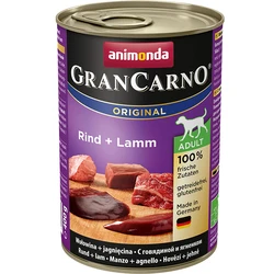 Υγρή Τροφή Σκύλων Animonda GranCarno Original Beef, Lamb Adult 400 g