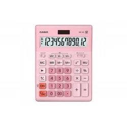 Αριθμομηχανή Casio GR-12C-PK PINK, 12-DIGIT DISPLAY