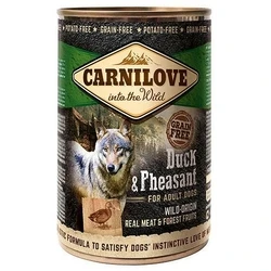 Υγρή Τροφή Σκύλων Carnilove Into the Wild Duck&Pheasant 400 g
