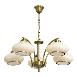 Κρεμαστό Φωτιστικό Activejet Classic chandelier RITA Patina 5xE27
