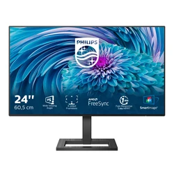 Monitor 23.8" Philips 242E2FA/00 60.5 cm 1920 x 1080 pixels Black