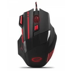 Ποντίκι Gaming Ενσύρματο Esperanza EGM201R USB Type-A Optical 2400 DPI Right-hand