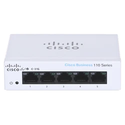 Network Switch Cisco CBS110 Unmanaged L2 Gigabit Ethernet (10/100/1000) 1U Grey