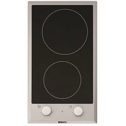 Εστίες Κουζίνας Beko HDCC 32200 X Black Built-in ceramic 2 zone(s)