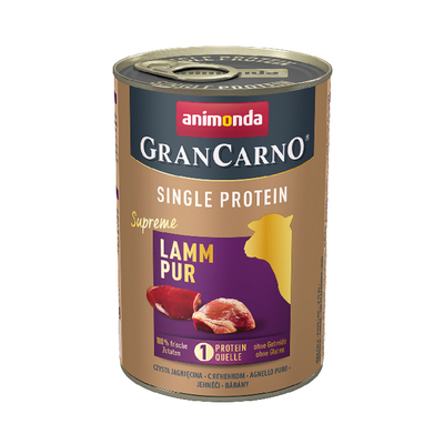 Product Υγρή Τροφή Σκύλων Animonda GranCarno 4017721824286 Lamb Adult 400 g base image