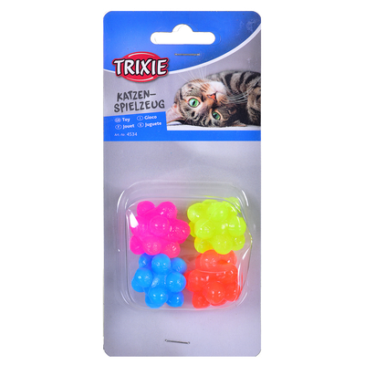 Product Παιχνίδι Κατοικίδιου Trixie Set of bubble balls 3.5cm 4 pcs base image