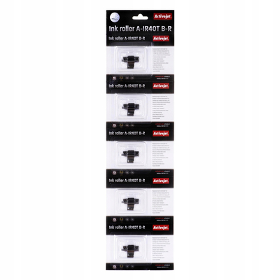 Product Ταμπόν αριθμομηχανής Activejet set of ink rollers A-IR40T B-R (replacement for Epson IR40T) base image