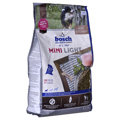 Product Ξηρά Τροφή Σκύλων Bosch MINI LIGHT Adult 2.5 kg base image