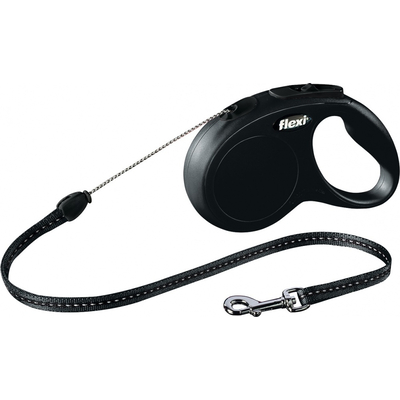 Product Λουράκι σκύλου Flexi New CLASSIC 5 m Black Retractable base image