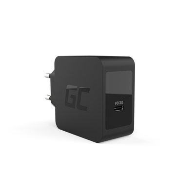 Product Φορτιστής Πρίζας Green Cell CHAR07 Black Indoor base image
