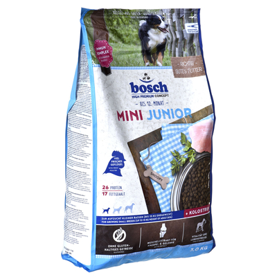 Product Ξηρά Τροφή Σκύλων Bosch MINI JUNIOR Puppy 3 kg base image