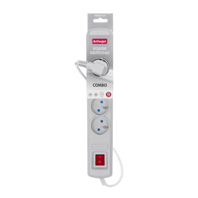 Product Πολύπριζο Ασφαλείας Activejet grey with cord ACJ COMBO 5G/1,5M/BEZP. AUT/S base image