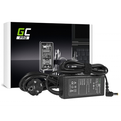 Product Φορτιστής Laptop 60W Green Cell AD01P Black base image