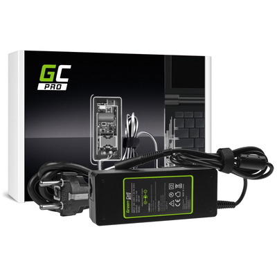 Product Φορτιστής Laptop 90W Green Cell AD15P Black base image