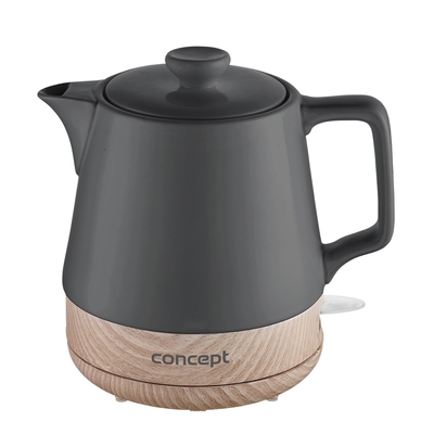 Product Βραστήρας Concept RK0062 1 L 1200W Anthracite, Wood base image