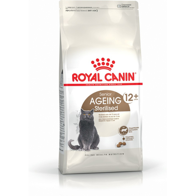 Product Ξηρά Τροφή Γάτας Royal Canin Senior Ageing Sterilised 12+ Corn,Poultry,Vegetable 2 kg base image