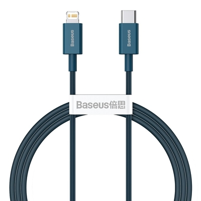 Product Καλώδιo USB Baseus CATLYS-A03 lightning 1 m Blue base image