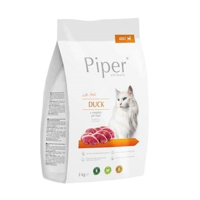 Product Ξηρά Τροφή Γάτας Dolina Noteci Piper Animals with duck 3 kg base image