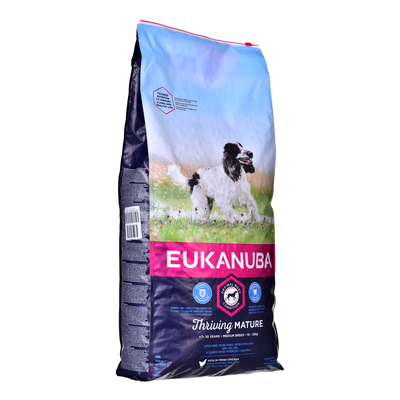 Product Ξηρά Τροφή Σκύλων Eukanuba MATURE 15 kg Adult Chicken base image