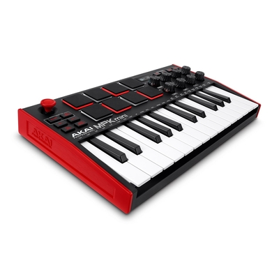 Product Midi Controller Akai MPK Mini MK3 Control keyboard Pad controller USB Black, Red base image