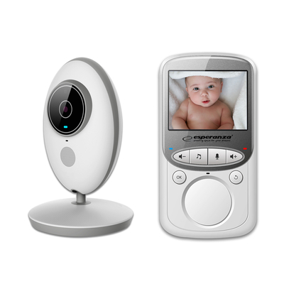 Product Baby Monitor Esperanza EHM003 LCD 2.4" White base image