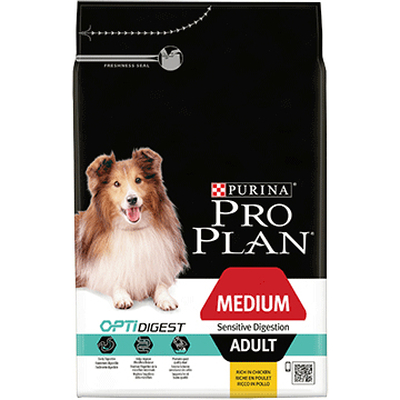 Product Ξηρά Τροφή Σκύλων Purina Medium Adult Sensitive Digestion with OPTIDIGEST 14 kg Lamb base image