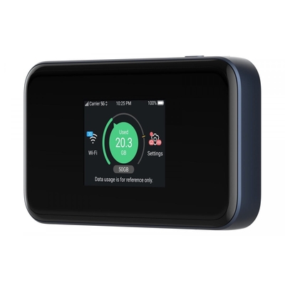 Product 5G Router ZTE MU5001 Hotspot WiFi6 3800 Mbps LTE Black base image
