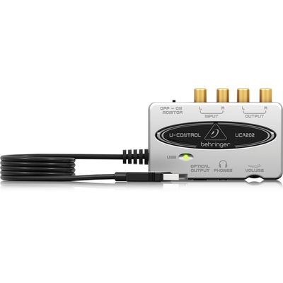 Product Επαγγελματική Κάρτα Ήχου Behringer UCA202 recording audio interface base image