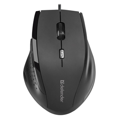 Product Ποντίκι Ενσύρματο Defender ACCURA MM-362 CZARNA Optical 1600DPI 6P base image