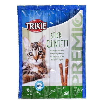 Product Ξηρά Τροφή Γάτας Snacks Premio Sticks-poultry with liver 5x5g base image
