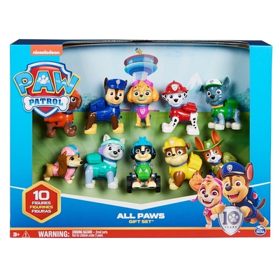 Product Μινιατούρες PAW Patrol , 10th Anniversary, All Paws On Deck Toy Figures Gift Pack base image