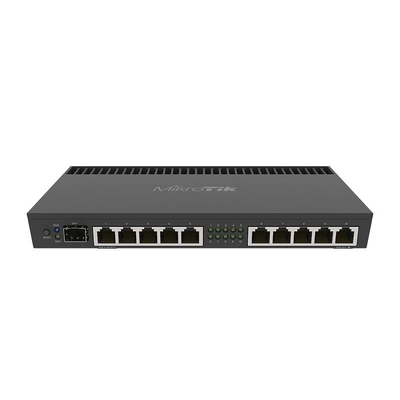 Product Router MikroTik RB4011IGS+RM wired Gigabit Ethernet Black base image