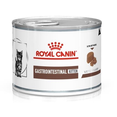 Product Υγρή Τροφή Γάτας Royal Canin Gastro Intestinal kitten ultra soft mousse - 195g base image