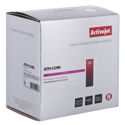 Product Toner συμβατό Activejet ATM-51MN for Konica Minolta TNP51M, 6000 pages, purple) base image