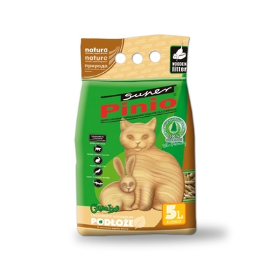 Product Αμμος Γάτας Certech Super Pinio Natural 5 l - Wooden Cat Litter base image