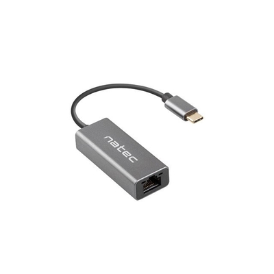 Product Αντάπτορας Δικτύου USB Natec CRICKET 1GB USB-C 3.1 1X RJ45 base image