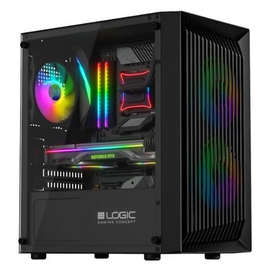 Product Κουτί Η/Υ Logic ATOS ARGB Mini USB 3.0 enclosure base image