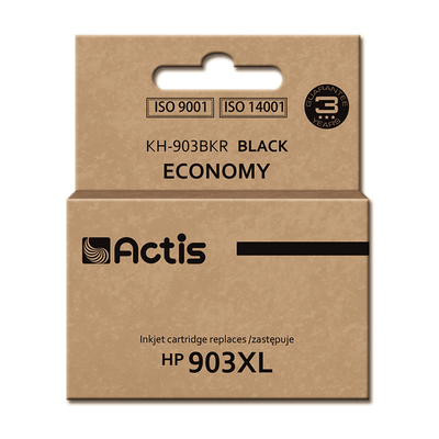 Product Μελάνι συμβατό Actis KH-903BKR black for HP; refurbished for HP 903XL T6M15AE base image