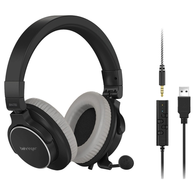 Product Headset Behringer BH470U - studio with microphone and USB connection base image
