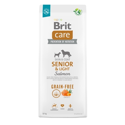 Product Ξηρά Τροφή Σκύλων Brit Care Grain-Free Senior&Light Salmon 12kg base image