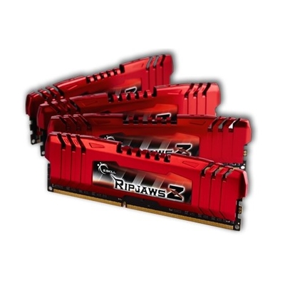 Product Μνήμη RAM Σταθερού DDR3 32GB G.Skill 1600 CL10 RipjawsZ 4 x 8GB 1600 MHz base image