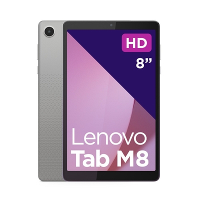 Product Tablet Lenovo Tab M8 32GB 20.3 cm (8") Mediatek 3GB Grey base image