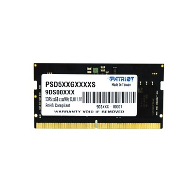 Product Μνήμη RAM Φορητού DDR5 32GB Patriot Signature PSD532G48002S 1 x 32GB 4800 MHz base image