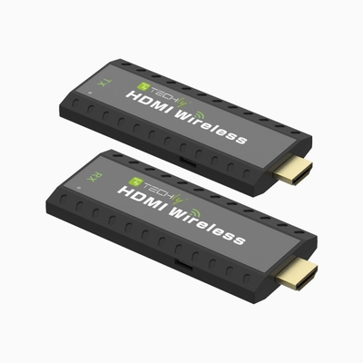 Product HDMI Extender Techly IDATA HDMI-WL53 AV transmitter & receiver Black base image