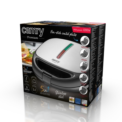 Product Τοστιέρα Multifunctional 5in1 oven Camry CR 3042 base image