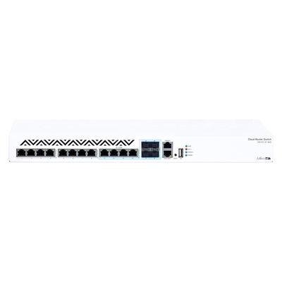 Product Network Switch Mikrotik CRS312-4C+8XG-RM L3 10G (100/1000/10000) White 1U base image