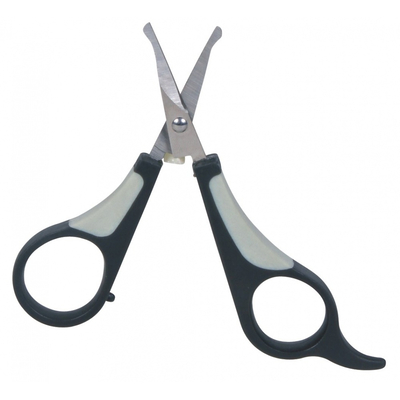Product Ψαλίδι για κατοικίδια Trixie 2360 Black, Grey, Stainless steel Ambidextrous Universal base image