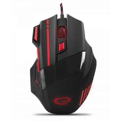 Product Ποντίκι Gaming Ενσύρματο Esperanza EGM201R USB Type-A Optical 2400 DPI Right-hand base image