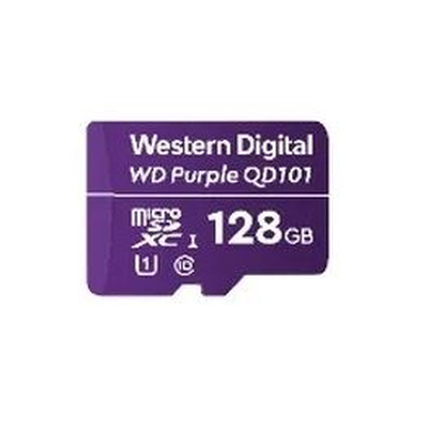 Product Κάρτα Μνήμης MicroSDXC 128GB Western Digital WD Purple SC QD101 Class 10 base image